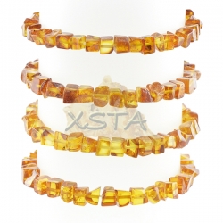 Baltic amber natural bracelet polished